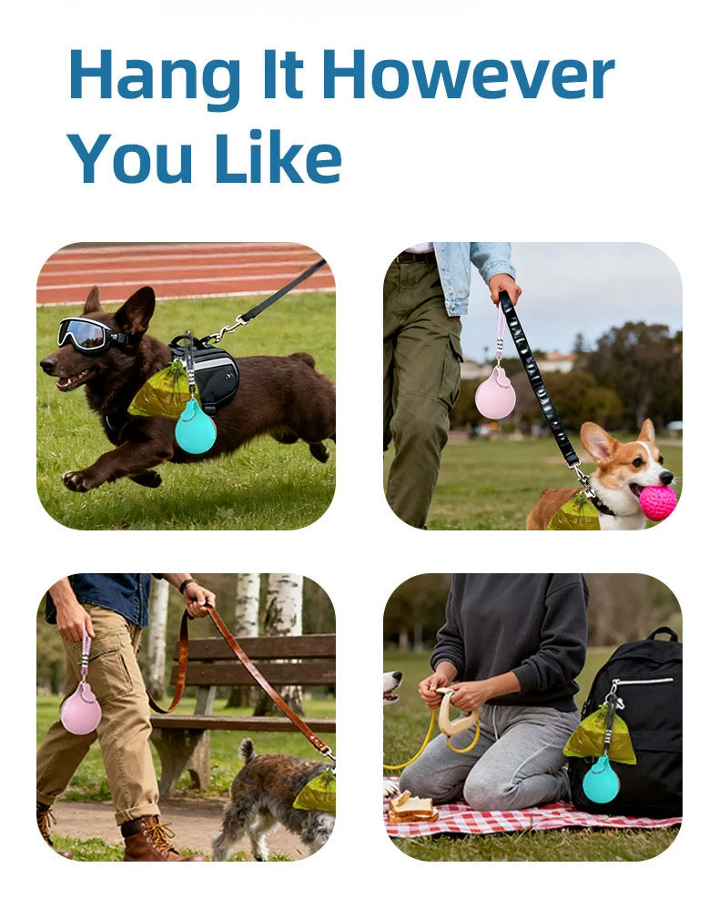 Stainless Steel Round Pet Water Bottle w/ Strap, Foldable Outdoor Cup for Dogs & Cats - Image 8