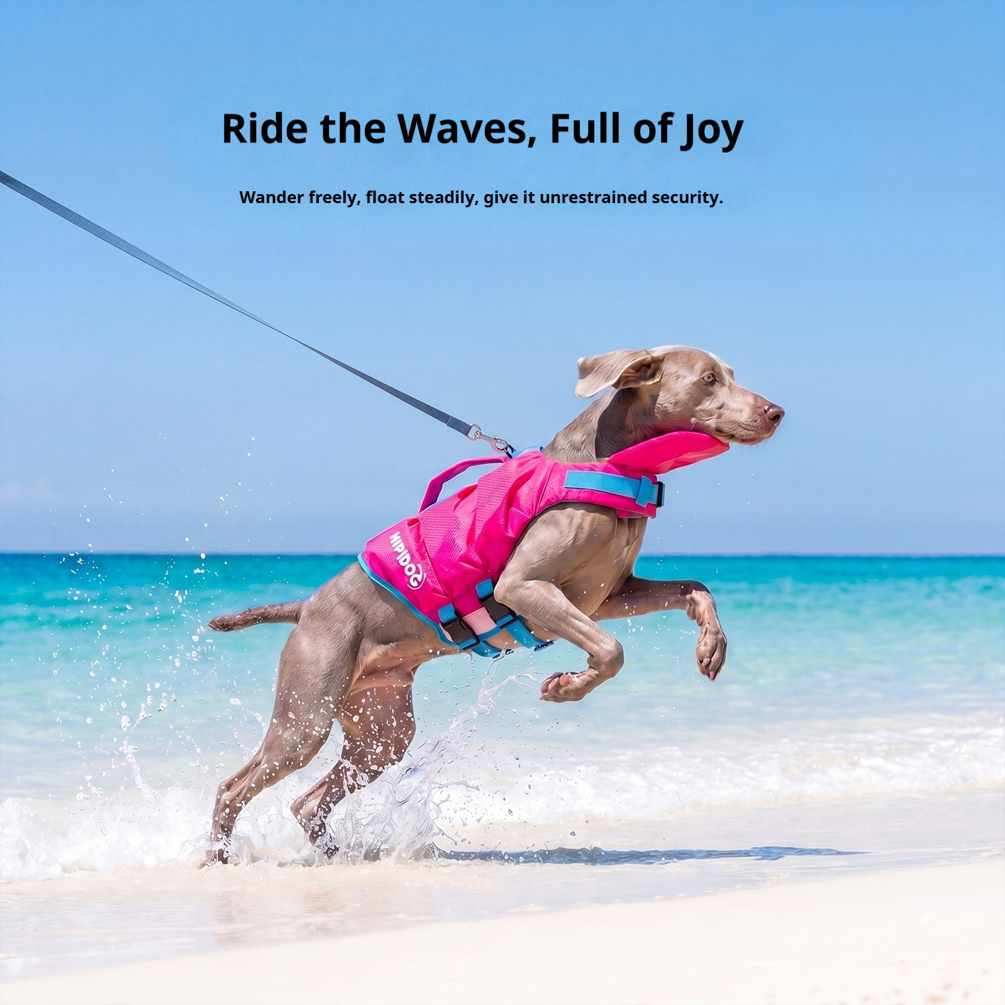 Dog Life Jacket - Buoyancy Swim Vest - Image 3