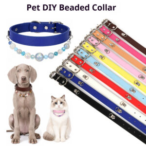 Classic PU Leather Dog Collar