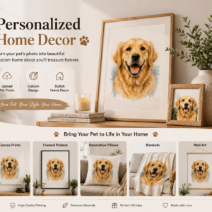 Custom Pet Home Decor
