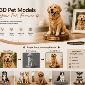 Custom 3D Pet Model