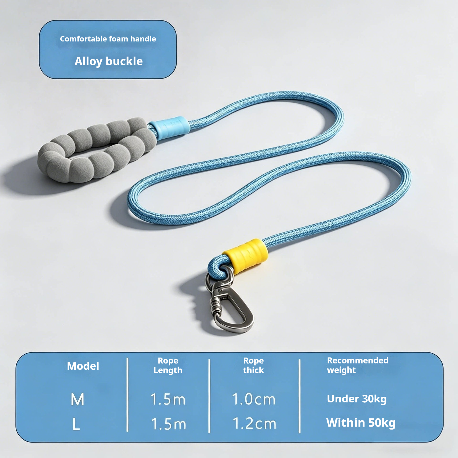Anti-Pull Dog Leash with Foam Grip - Image 8