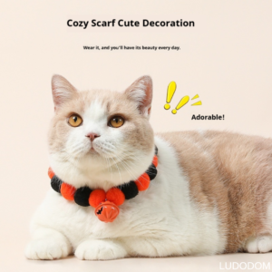 Halloween Pumpkin Pet Collar